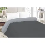 Dilios Luxury přehoz na postel Barva: denim grey/dark grey, Rozměr: 215 x 240 cm