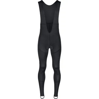 Cyklistické kalhoty Force kalhoty SHARD WINDSTER se šráky a vložkou, černé