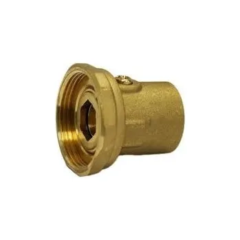 Fitinka šroubení k čerpadlu 6/4"x1" uzavíratelné mosazné