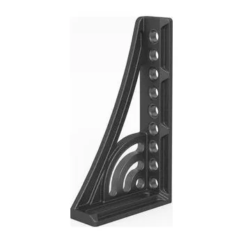 Úhloměr SIEGMUND [2-280164.N] Upínací úhelník-doraz 500 G, drážka pro nastavení úhlu levý - Litina / nitridováno