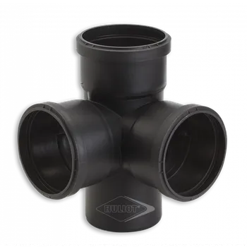 Kanalizační potrubí HULIOT USED Odbočka rohová 87.5° 110/110/110