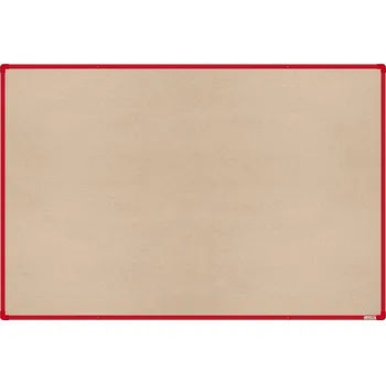 Kancelářský nábytek Textilní nástěnka 180x120 (AL rám červený)
