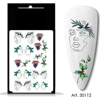 BIO NAILS BIO-nails vodolepka 30112 vánoce