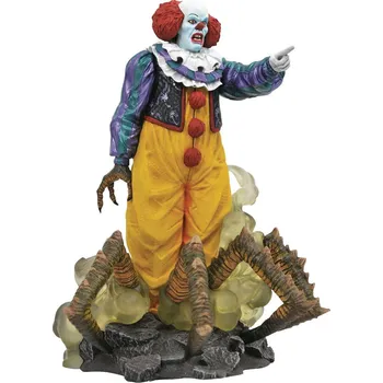 Figurka It (To) - Pennywise 1990 TV Gallery PVC Diorama 23 cm