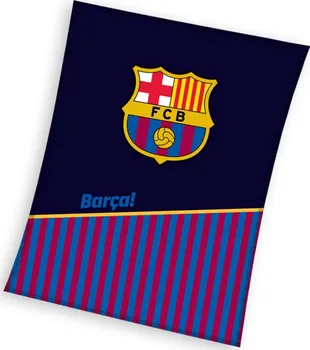 deka Carbotex FC Barcelona Half of Stripes deka 150 x 200 cm