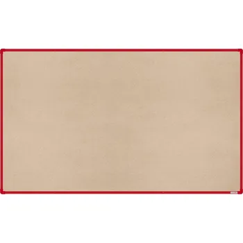 Kancelářský nábytek Textilní nástěnka 200x120 (AL rám červený)