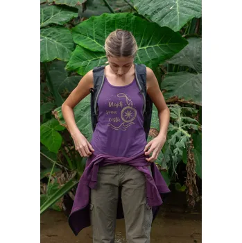 Dámské tílko Najdi svou cestu Barva: Fialová, Velikost: S