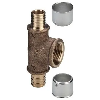 Stavebniny T-kus Pexfit 20x1/2"x20 vni. závit