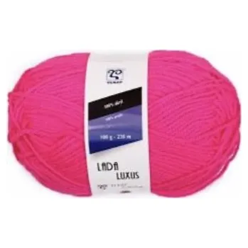 Příze Příze Lada Luxus neonově růžová 50014