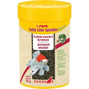 Krmivo pro rybičky Sera Goldy Color Spirulina Nature 100 Ml