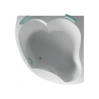 Vana Teiko vana DIAMANT 149x149x53cm,442l, plast. bílá