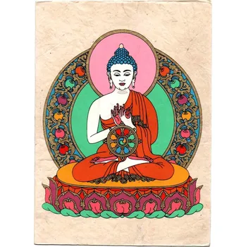 Přání z ručního papíru Vairochana Buddha