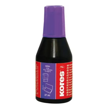 Vodová barva Razítkové barvy Kores - fialová