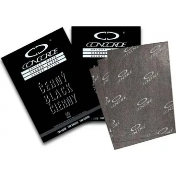 Kancelářský papír Uhlový papír Concorde - černá / 100 listů