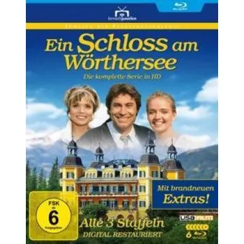 Blu-ray film Ein Schloss am Wörthersee - Gesamtbox, 6 Blu-ray: Staffel 1-3 – Otto Retzer,Franz Josef Gottlieb,Roy Black,Uschi Glas,Christine Schuberth (DE)