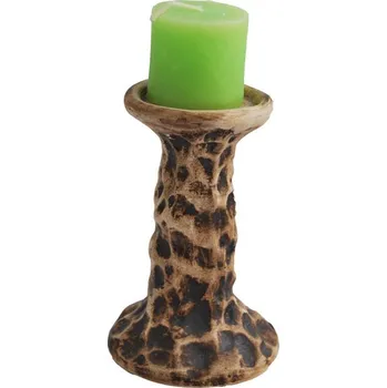 Zahradní dekorace Keramický svícen se svíčkou - stojící