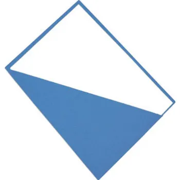 Desky se šikmým rohem - modrá