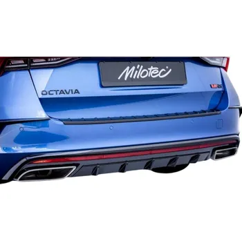Tuning Difuzor zadního nárazníku - černý, Škoda Octavia IV RS, 2020- (52.4 666 04)