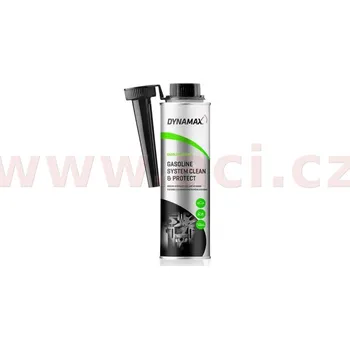 aditivum DYNAMAX Gasoline System Clean & Protect, čistič a ochrana palivové soustavy 300 ml