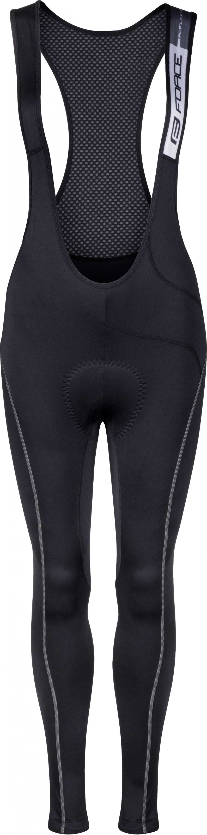 Kalhoty FORCE REFLEX LINE LADY s vložkou, černé