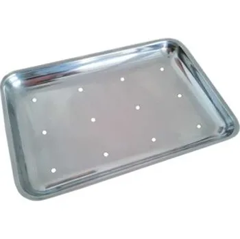 Nerezový tácek perforovaný na nástroje 31,3 x 21,8 x 3,1 cm