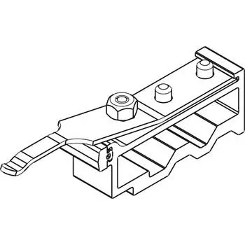 pant HAWA Junior 250 doraz s nastavitelnou přídržnou pružinou