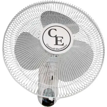 Průmyslový ventilátor Cirkulační nástěnný ventilátor CORNWALL 45W - Ø40cm s dálkovým ovladačem