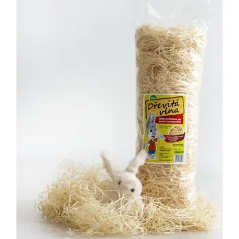Podestýlka pro hlodavce Podestýlka z dřevité vlny 0,2 kg