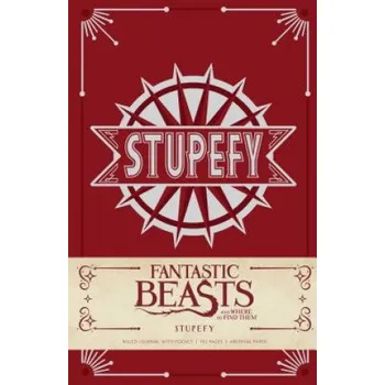 Cizojazyčná kniha Stupefy Hardcover Ruled Journal: Fantastic Beasts and Where to Find Them: Stupefy Hardcover Ruled Journal – Insight Editions (EN)