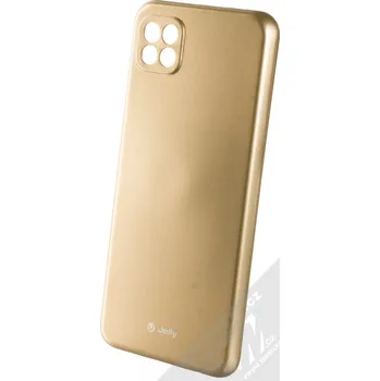 Pouzdro na mobilní telefon 1Mcz Jelly TPU ochranný kryt pro Samsung Galaxy A22 5G zlatá (gold)
