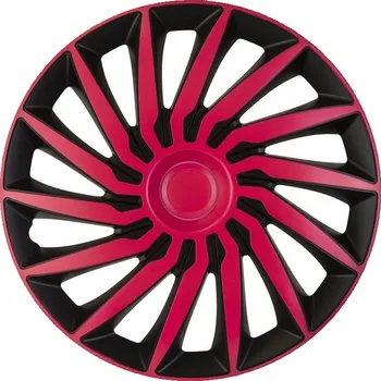 Poklice na kolo Ozdobné kryty kol, poklice 14" KENDO PINK BLACK 4ks