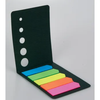 Samolepící bloček Samolepicí záložky šipky Concorde v sadě - 12 mm x 44 mm / neonové