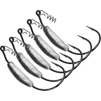 5ks - Offsetový Háček Delphin BOMB! HeavyShank Velikost 4/0 5gr