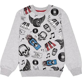 Chlapecká mikina Chlapecká mikina - Winkiki WJB 91384, šedá Barva: Šedá, Velikost: 134