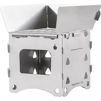 Turistický vařič Velorama - laser Vařič dřívkáč - skládací - grilovací - 15cm