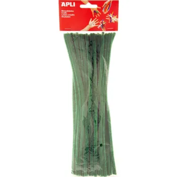 Hobby drát Modelovací drátky APLI zelené / 30 cm / 50 ks