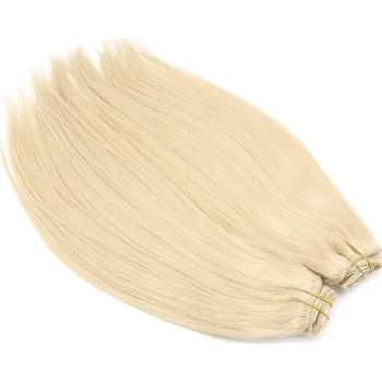 Příčesek Deluxe clip in sada 50cm nejsvětlejší blond