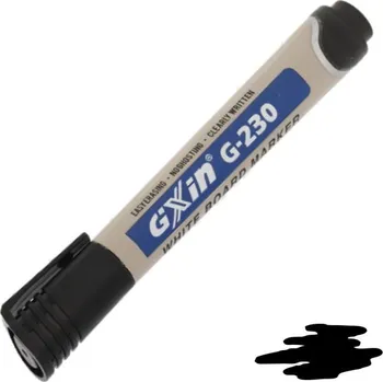 Popisovač GXin 230 - na bílé tabule, 1.5-3 mm černý