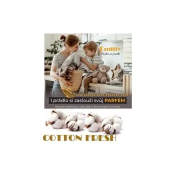 Přípravek na praní Parfém na prádlo Cotton Fresh, Obsah: 10ml