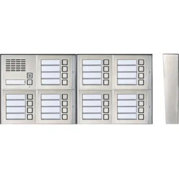 Poštovní schránka Zvonkové tablo TESLA GARANT na povrch - 29 účastníků