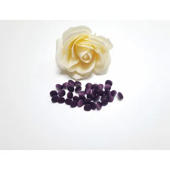 Knoflík Potažený knoflík - švestkový