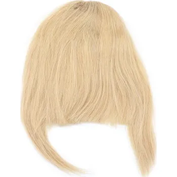 Příčesek Clip in ofina 100% lidské vlasy - REMY - přírodní blond