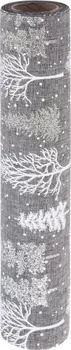 ubrus EmaHome Vánoce 250 x 28 cm běhoun šedý