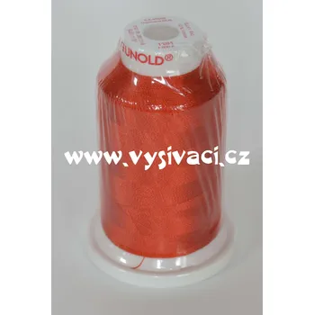 Nit vyšívací nit Gunold Sulky hnědá 1181, návin 1000m, viskóza Jednotka: 1 kón návin 1000m