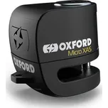Zámek kotoučové brzdy Micro XA5, OXFORD (integrovaný alarm, černý, průměr čepu 5,5 mm)