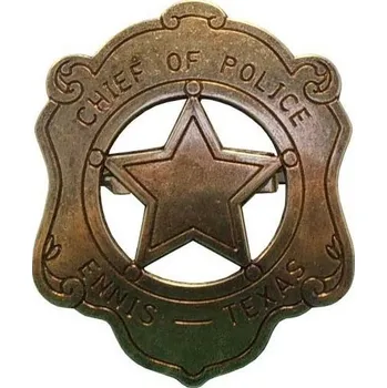 DENIX Odznak Šéf policie, Ennis Texas č.110