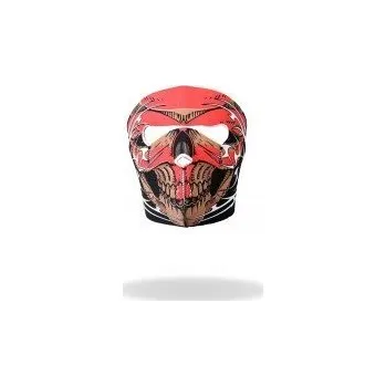 Nákrčník Maska na obličej Hot Leathers "Red Skull Tribal"
