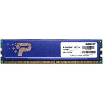 Operační paměť Patriot Memory 8GB PC3-10600 paměťový modul 1 x 8 GB DDR3 1333 MHz
