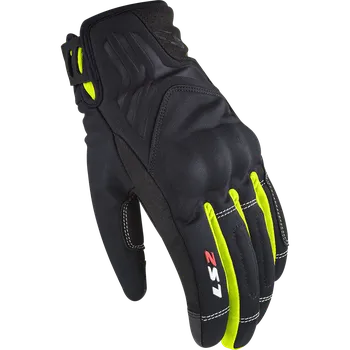 Moto rukavice LS2 JET 2 LADY GLOVES BLACK H-V YELLOW M