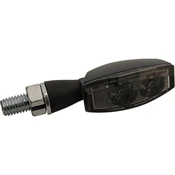 Osvětlení pro motocykl HIGHSIDER LED moto zadní světlo / blinkr BLAZE černé kouřové